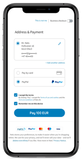 PayPal mobile